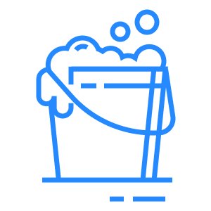 Office cleaning icon