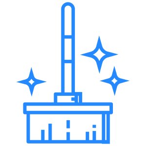 Residential cleaning icon