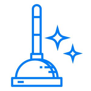 Restaurant cleaning icon