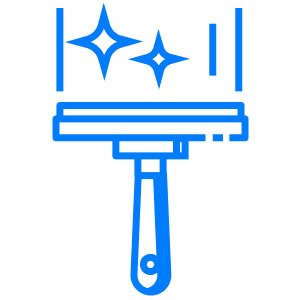 Post-construction cleaning icon