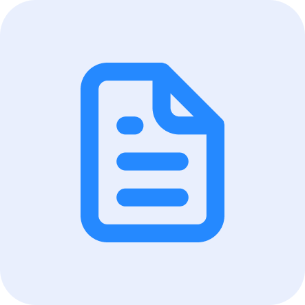 Custom cleaning plans icon